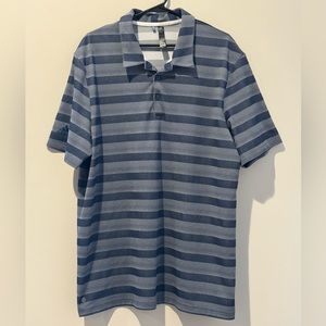 Adidas Men’s Blue/Gray Golf Polo XL